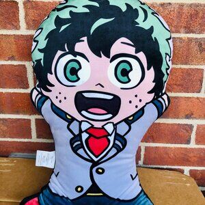 💥 My Hero Academia DEKU Reversible Plush Pillow 20” Anime Room Decor